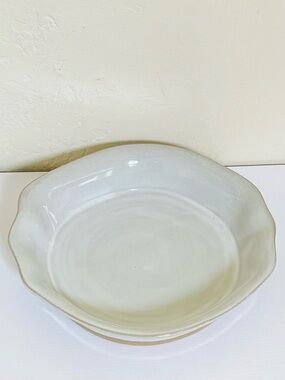 Hearth & Hand with Magnolia Stoneware Pie Dish Sour Cream NWT